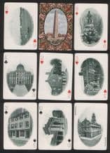 Antique Collectible playing cards. Historic Boston souvenir deck