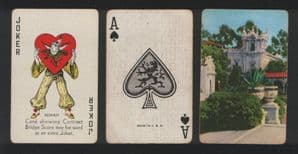 Balboa park San Diego Exposition souvenir playing cards