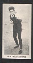 Boxing insert card very old. Don McCorkindale #019