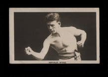 Boxing trade cards famous boxers Arthur Wyns #696