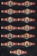 Cigar band labels depicting presidents of the U.S.A. #023