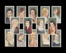 cigarette cards 1934 Film Favourite set