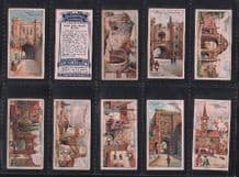 Cigarette cards Celebrated Gateways 1909 by Player's