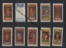 Cigarette cards Egyptian Kings Queens 1912 set