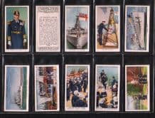 Cigarette cards Interesting customs Navy Army Airforce