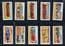 Cigarette cards MODEL RAILWAYS 1927, Coal Wagon, Post Office Mail Van, & More