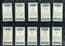 Cigarette cards MODEL RAILWAYS 1927, Coal Wagon, Post Office Mail Van, & More