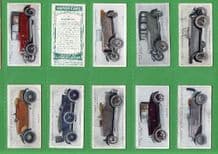 Cigarette cards Motor cars , Buick, Rolls-Royce, Humber,Ford