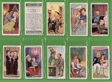 Cigarette cards movie film stars 1936 Chaplin, Temple