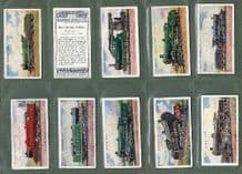 Cigarette cards Railway Engines 1924 set of 50