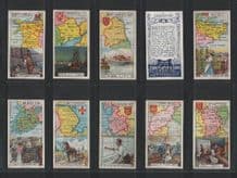 Cigarette cards set 1915 COUNTRIES AND INDUSTRIES