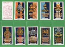 Cigarette cards set Army Badges 1939 set of 48 complete