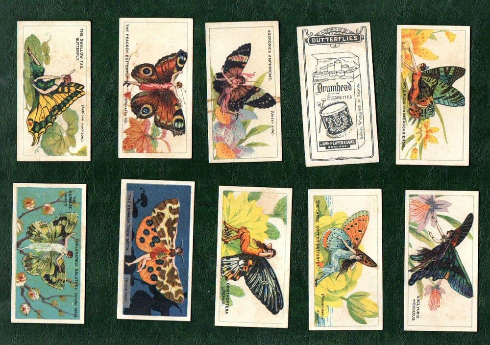 butterfly cigarette cards British Butterflies | 1927 Wills cigarette cards | Cards | pictures Butterflies | 1932 Players Cigarette