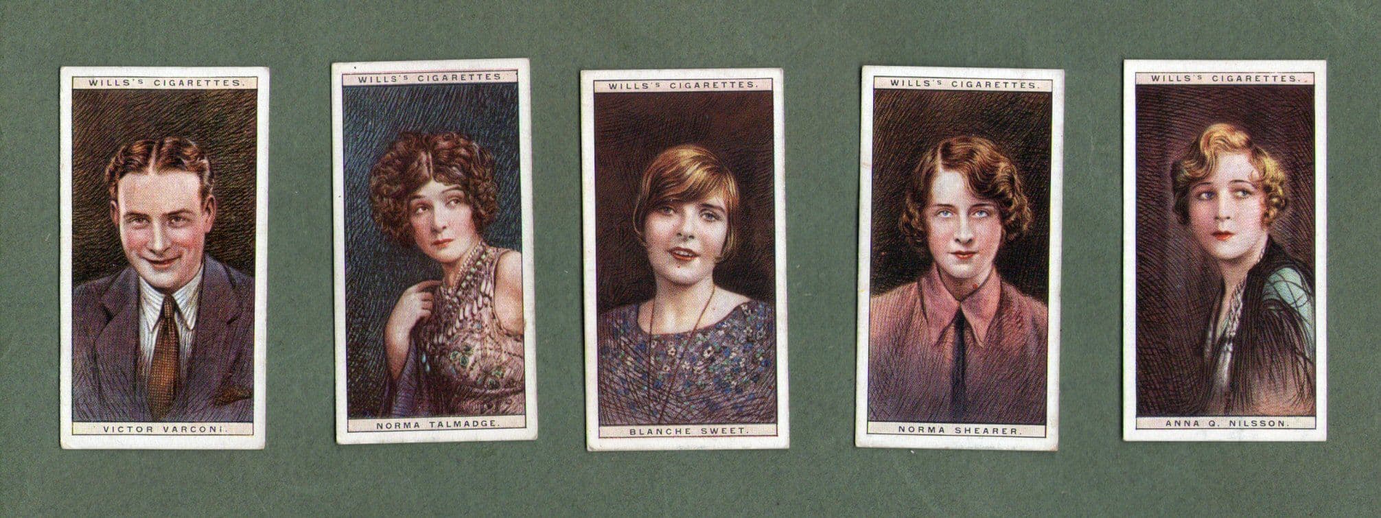 wills cigarette cards cinema stars cigarette cards set Cinema Stars 1928 set second series
