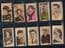 Cigarette cards set Cinema Stars 1934 Abdulla hand-coloured