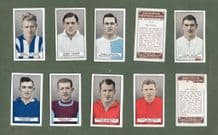 Cigarette cards Set Famous Footballers 1926, MANCHESTER UTD ,Chelsea,
