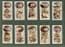 Cigarette cards set Famous Scots 1933, Macbeth, Robert the Bruce