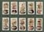 Cigarette cards set Famous Scots 1933, Macbeth, Robert the Bruce