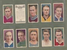Cigarette cards set football stars 1936, S. Matthews, Arsenal,