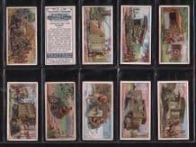 Cigarette cards set Military Motors 1916