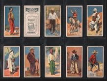 Cigarette cards set Picturesque People of the Empire, Coolie Hong Kong, Maori,
