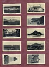 Cigarette cards set Places of Interest 1939 Shakespeare House, THE WHITE HORSE,