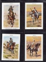 Cigarette cards set Regimental Uniforms 1914 set, India, Russia ,France, etc