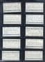 Cigarette cards set The ABC of Sport 1927 Golf ,Boxing, Tennis, Yatching, Hockey