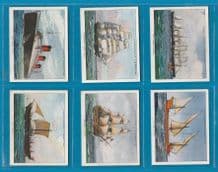 cigarette cards set The Story of Navigation , Queen Mary ,Cutty Sark
