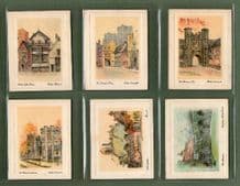 Cigarette cards set tobacco cards England Historic & Picturesqu