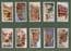 Cigarette cards set tobacco cards Old English Inns. 1923
