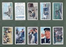 Cigarette cards The Navy 1937 set of 48 complete