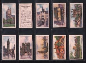 Cigarette cards The old Country English Countryside