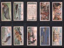 Cigarette Cards Whaling 1930 beautiful set of 25