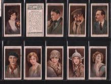 Cinema Stars 1928 First series of 25 cigarette cards