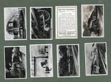 Collctable Cigarette cards British Railways 1938 complete set of 48 photo