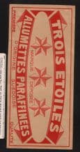 Collctable Match box label extra Large Packet size #766