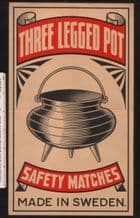 Collctable Match box label extra Large Packet size The three legged pot #771