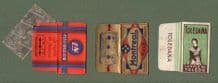 Collctable Razor Blade Wrappers Lamette da barba Lame de rasoir #687