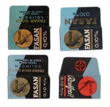 Collctable Razor Blade Wrappers Lamette da barba Lame de rasoir #884