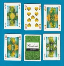 Collectable adverting playing cards Gordon’s gin