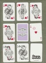 Collectable Advertising Swedish playing cards Esselte Wensbo,