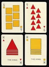 Collectable artistic Italian playing card by Hans Anonimo