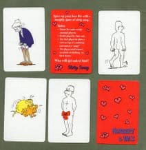Collectable cards game Norbert & Val "Strip Snap Cards"