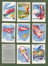 Collectable Cards game Snap by Woolworths. War-time