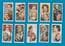 Collectable Cigarette cards Actors Natural & Character studies,