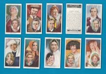 Collectable Cigarette cards Actors Natural & Character studies,
