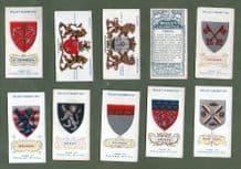 Collectable cigarette cards Arms of Foreign Cities, Venice, New York, Paris, Berlin