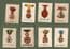Collectable  Cigarette cards set  Orders of chivalry 1920 set of 50 silk