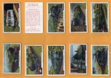 Collectable Cigarette cards set Trains of the World 1937
